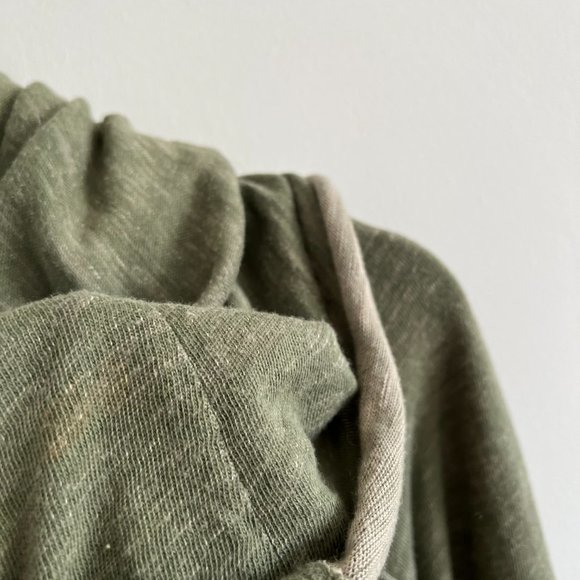 Free People Beach Cocoon Cowl Neck Pullover One Body Green - Picture 7 of 8